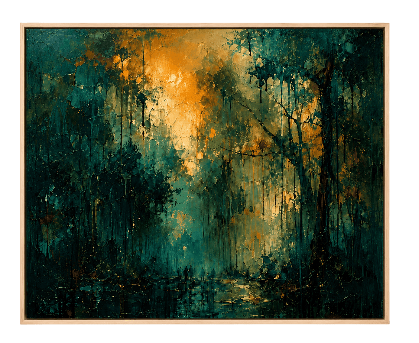 Turquoise Forest, Dawn, view 1