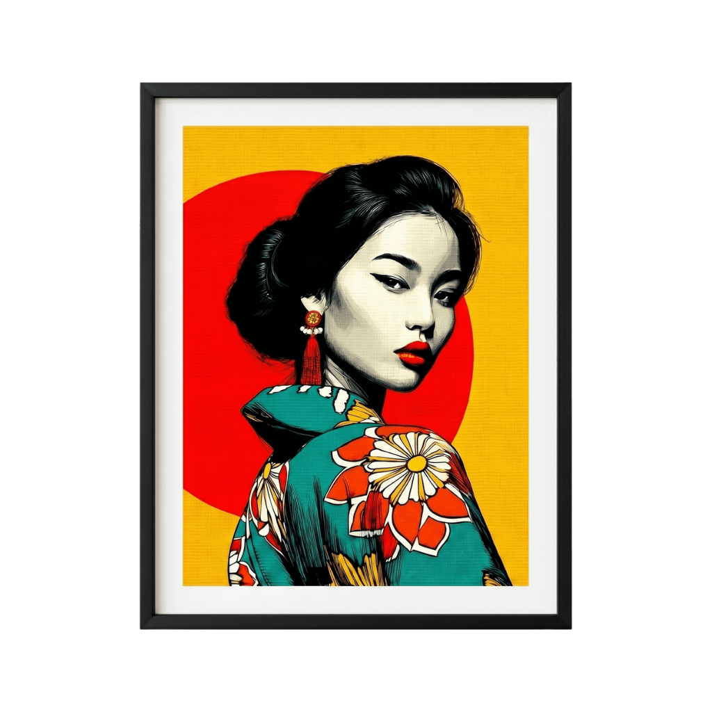 Crimson Sun Geisha, view 1