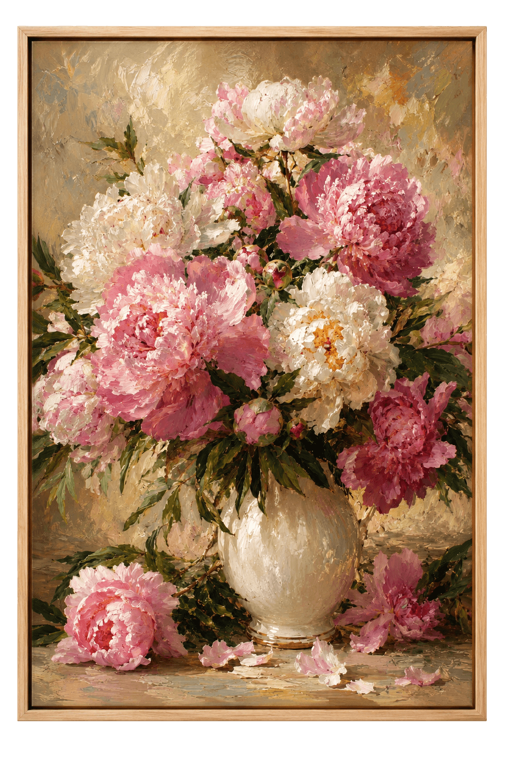 Peonies in Bloom, view 1