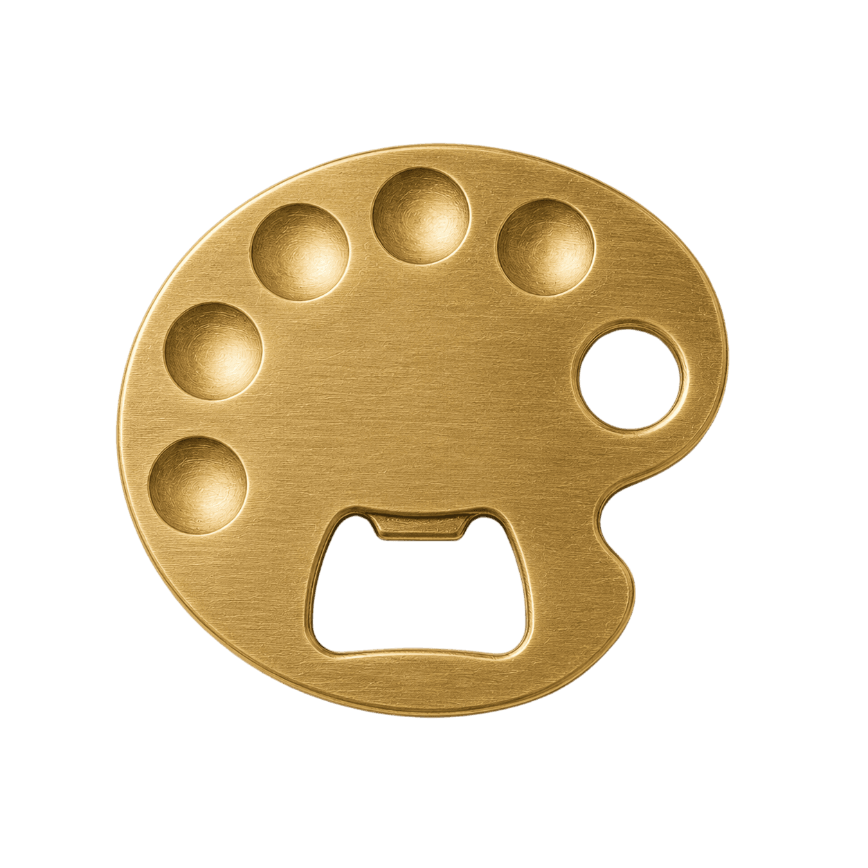 Palette-Shaped Bottle Opener, view 1