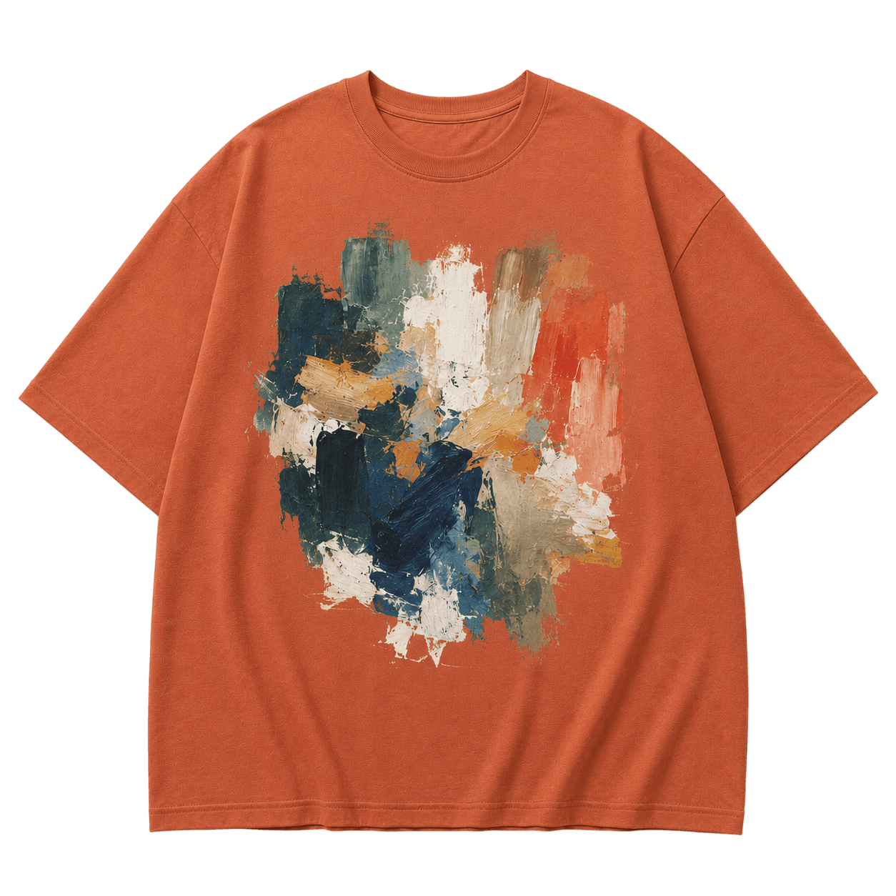 Abstract Brushstroke Tee