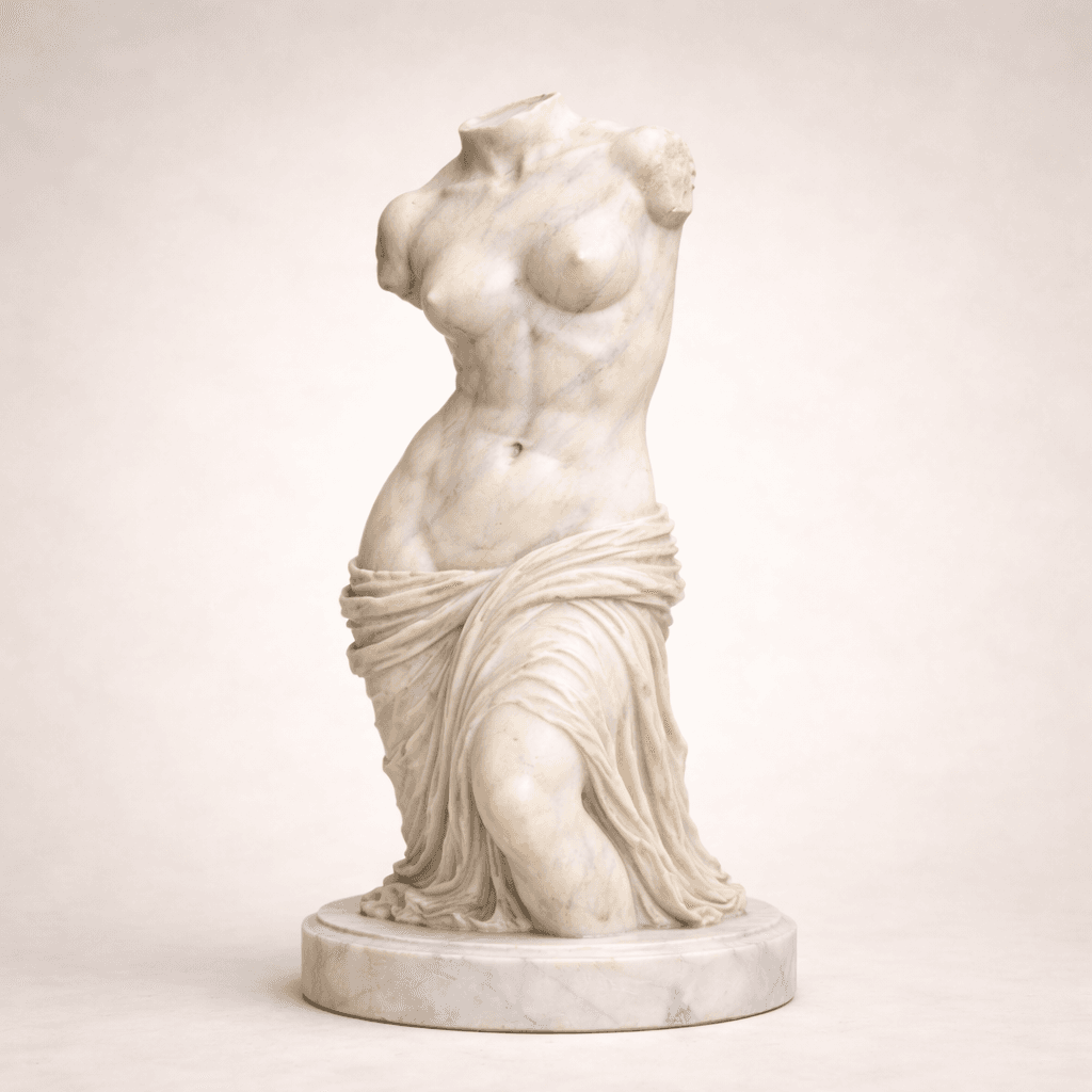 Venus Torso (fragment sculpture), view 1