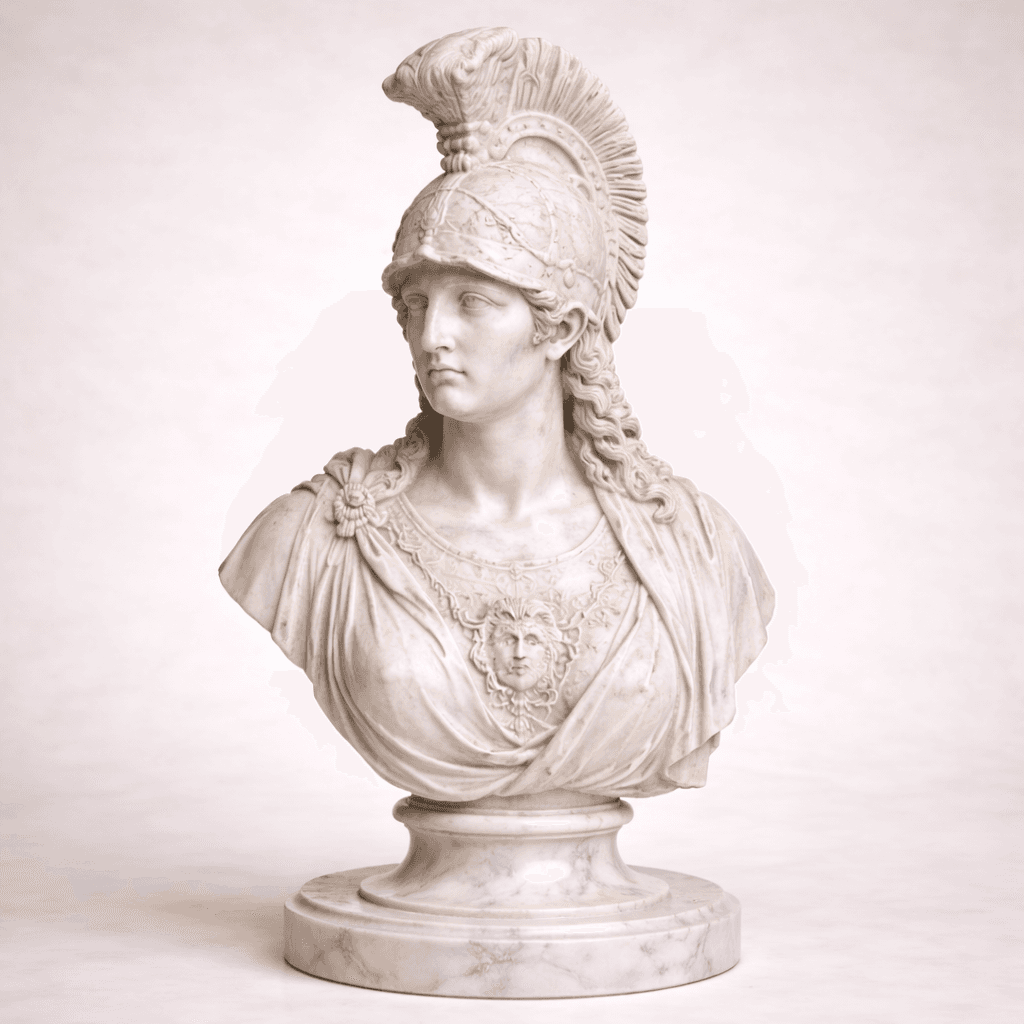 Athena Bust, view 1
