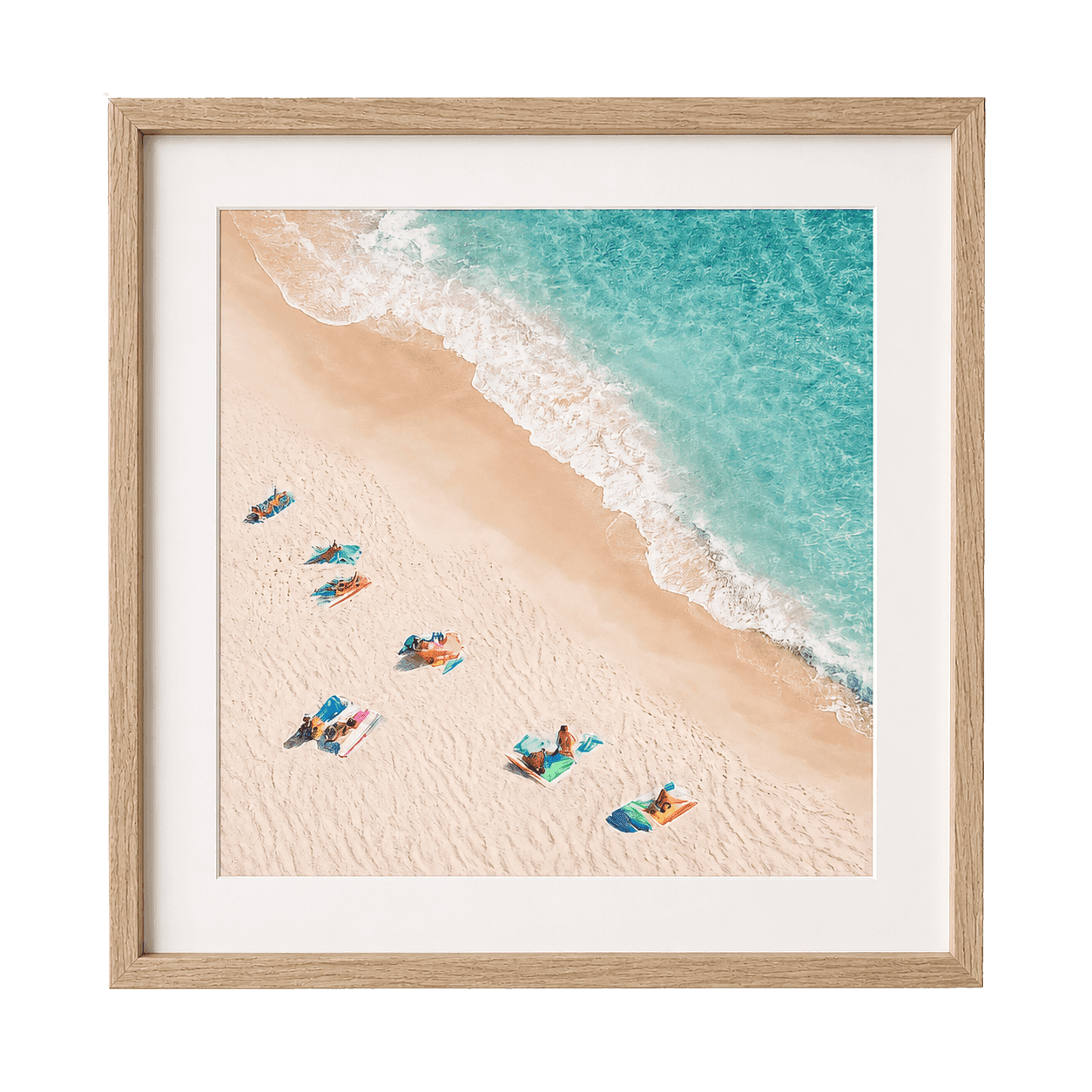 Sunbathers, view 1