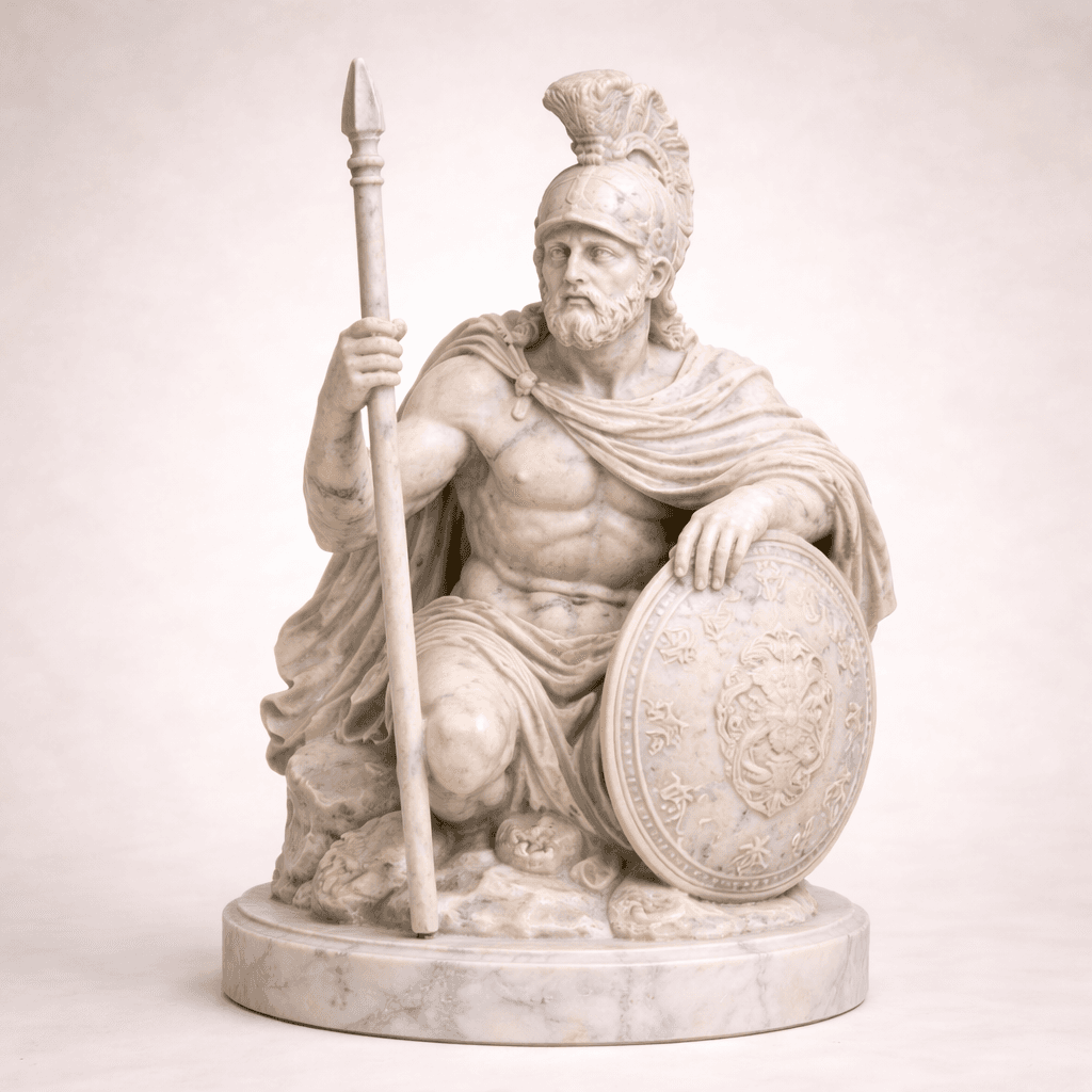 Odysseus Sculpture, view 1
