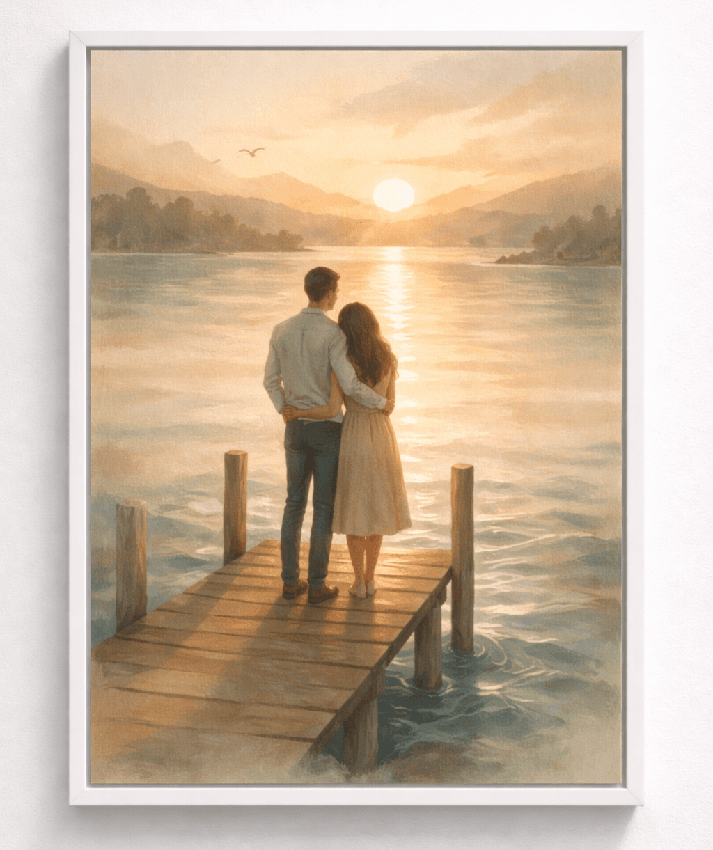 Pier at Dusk, view 1