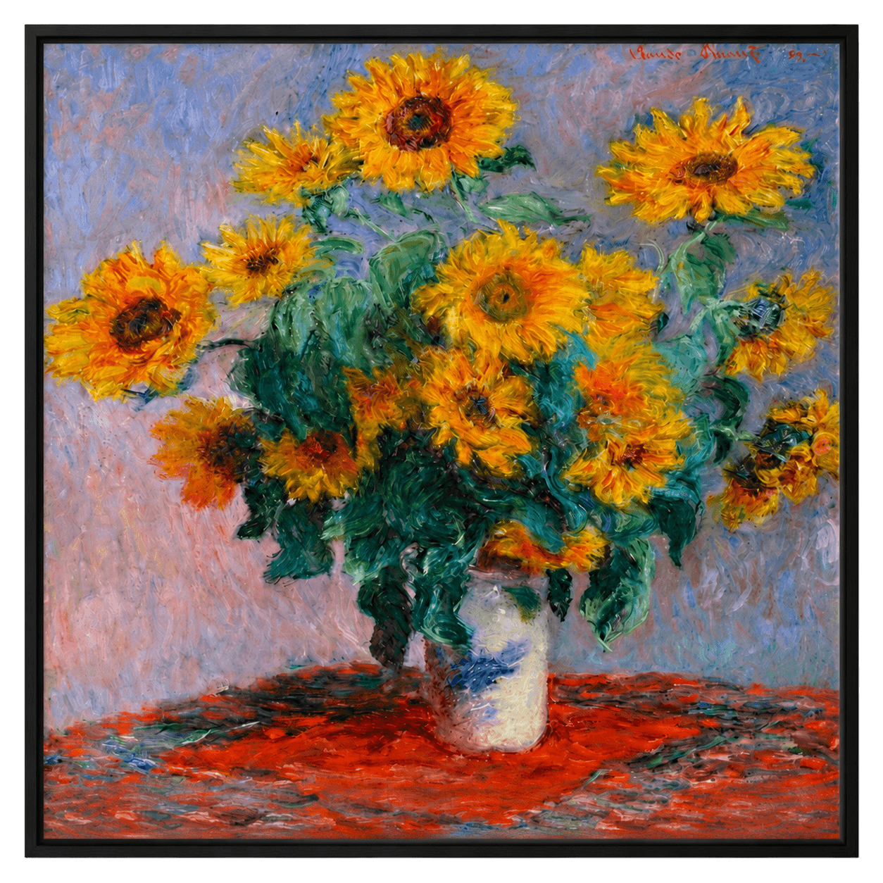 Golden Sunflower Symphony, view 1