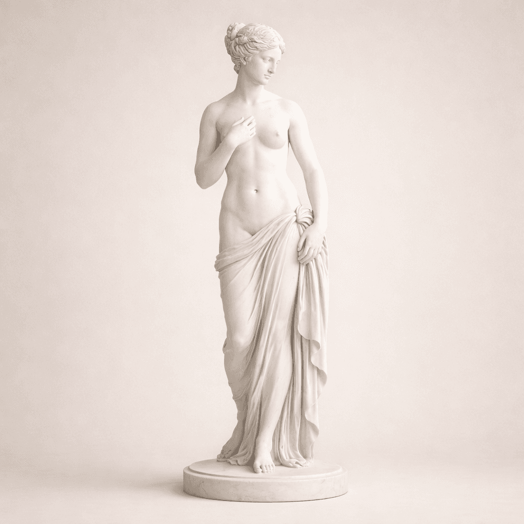 Aphrodite Sculpture, view 1