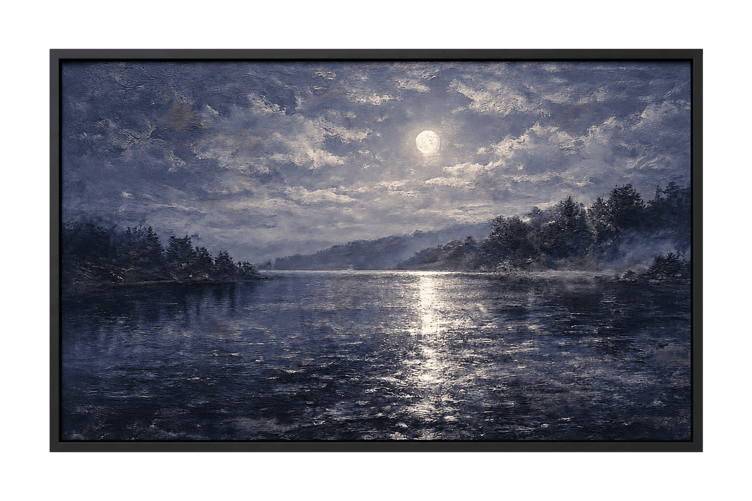 Moonlight on the Lake, view 1
