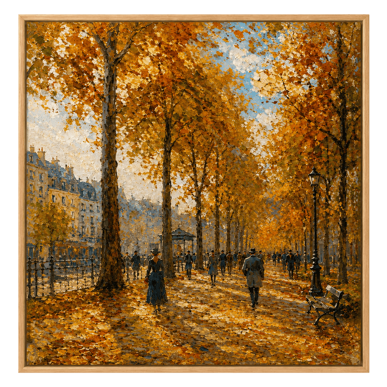 Autumn Park Promenade, view 1