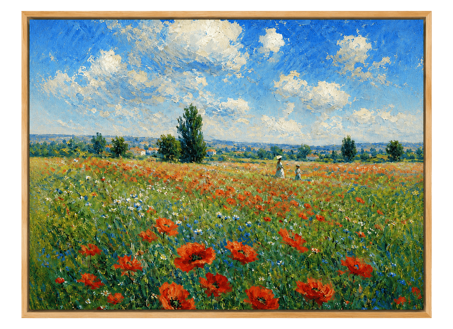 Poppy Field, Île-de-France, view 1
