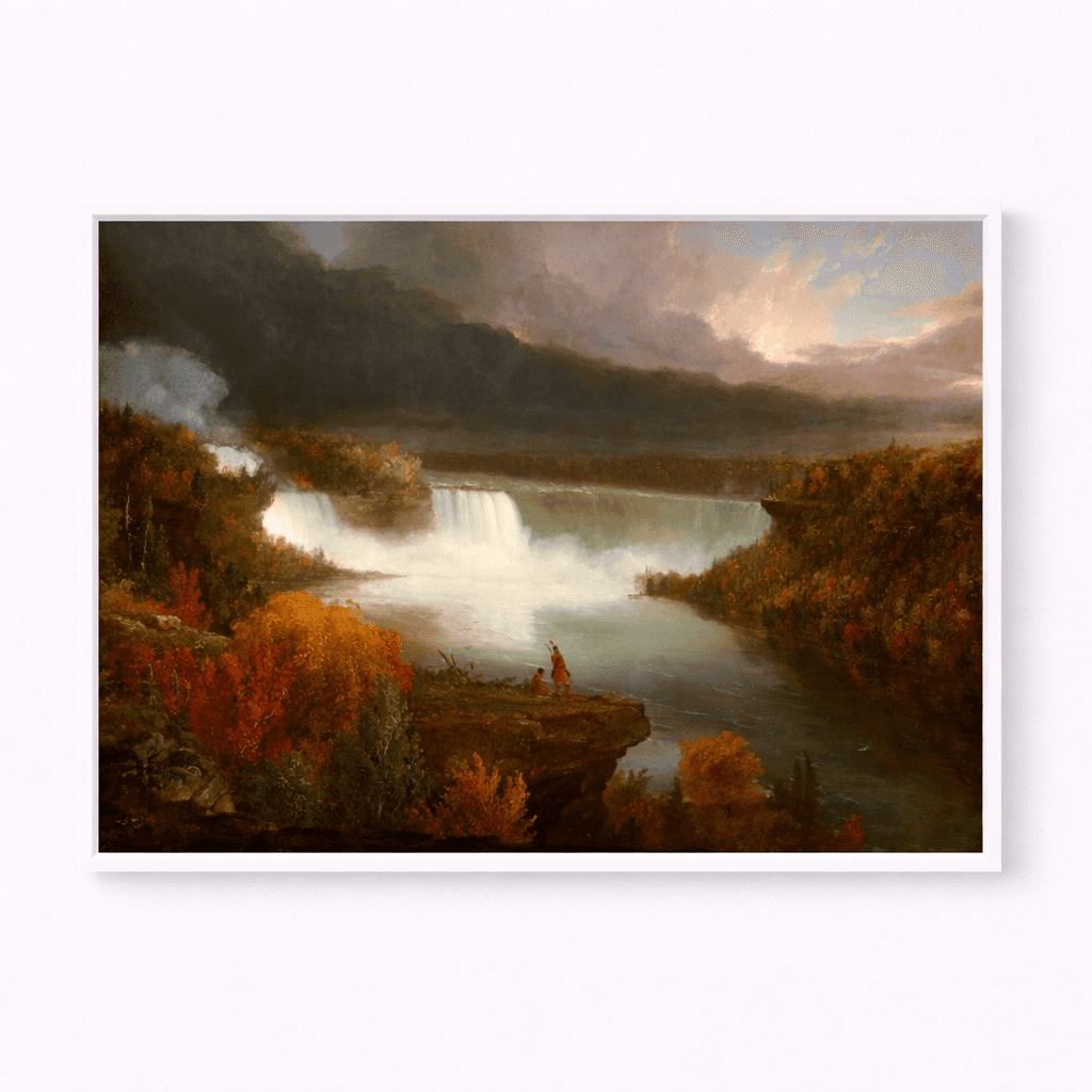 Distant View of Niagara Falls, view 1