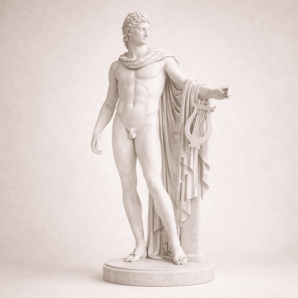 Apollo Sculpture, view 1
