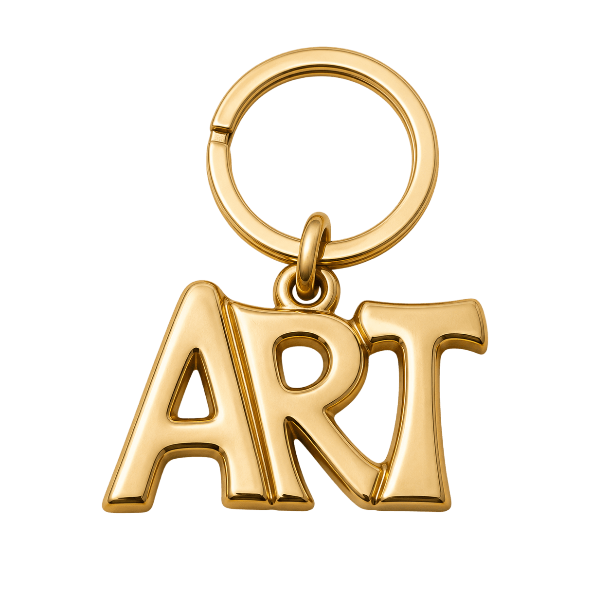 "ART" Sculpted Keychain, view 1
